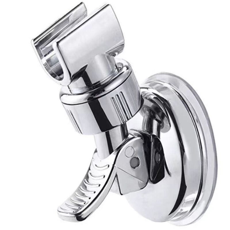 foto del prodotto sollbry supporto per soffione doccia regolabile da 2 pezzi, supporto per soffione doccia portatile con ventosa per bagno, supporto per bacchetta