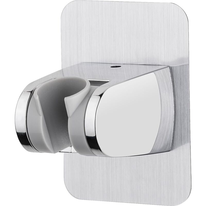 foto del prodotto sollbry supporto per soffione doccia senza foratura, adesivo, regolabile 45 , supporto universale per soffione doccia, doccetta, supporto per