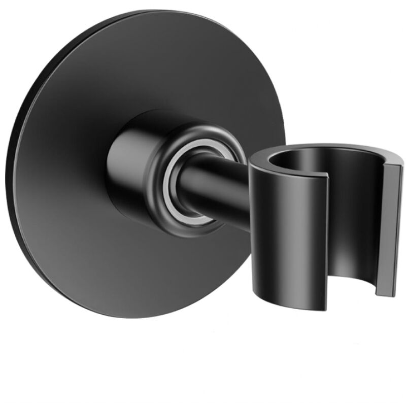 foto del prodotto sollbry supporto per soffione doccia senza foratura, supporto universale per soffione doccia in acciaio inox 304, montaggio a parete, con colla