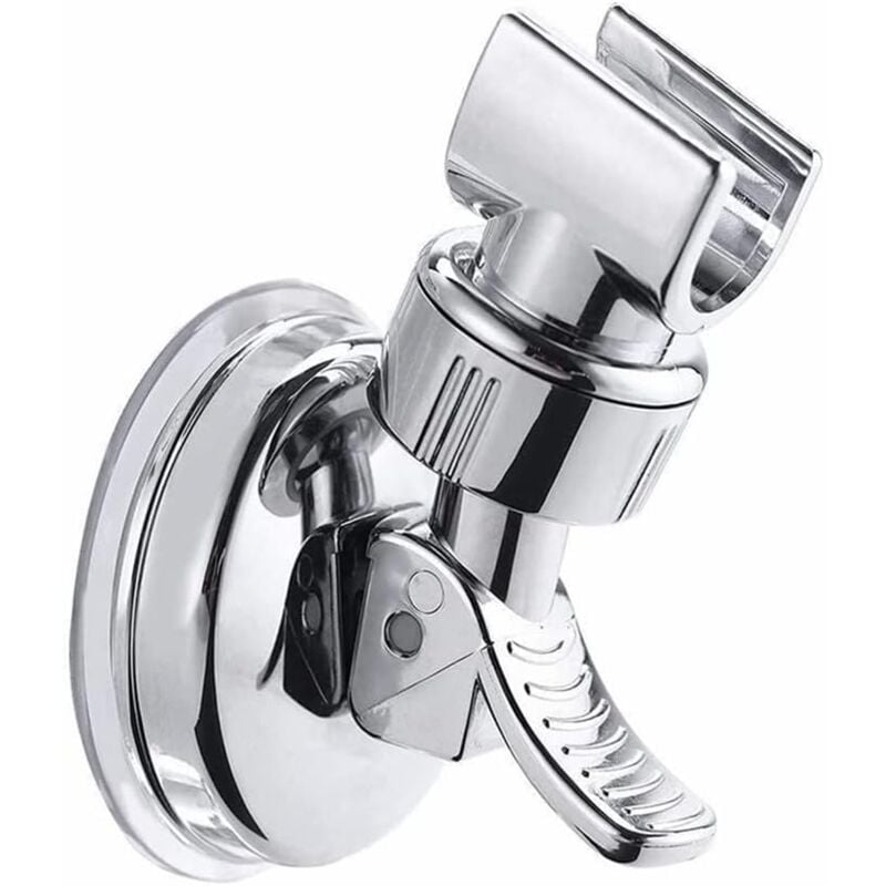 foto del prodotto sollbry supporto per soffione doccia, supporto per doccia portatile con ventosa, supporto per soffione doccia regolabile e rimovibile, supporto per