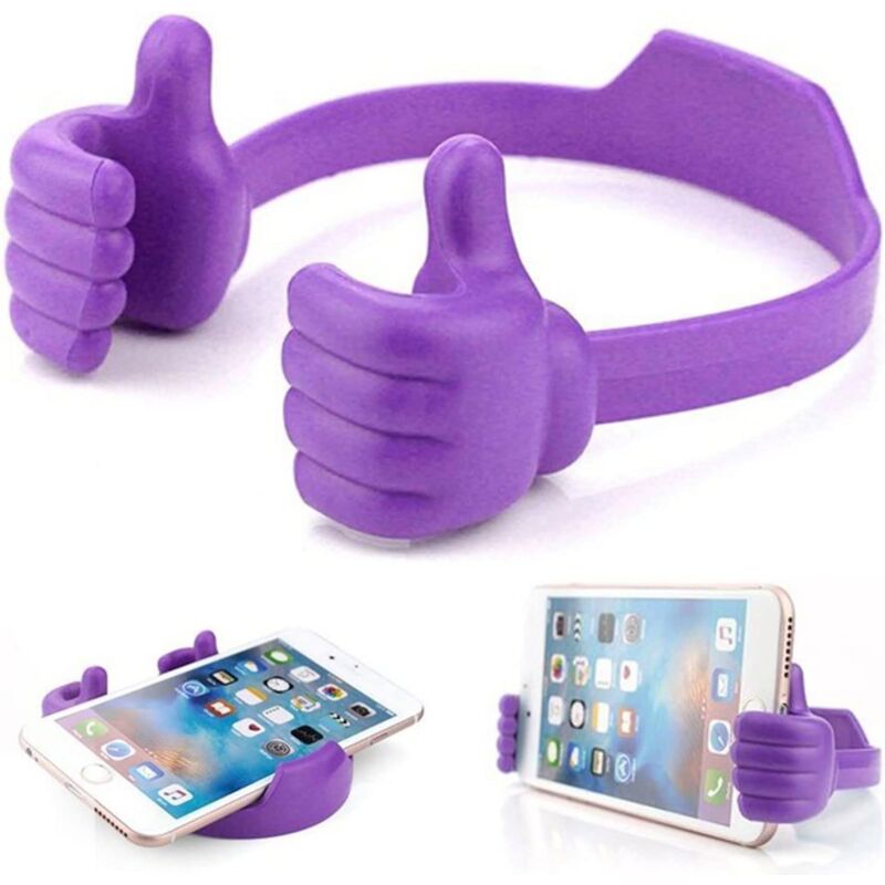 foto del prodotto sollbry supporto per telefono da scrivania, supporto universale flessibile, adatto per tablet, iphone, ipad, samsung e altri supporti per telefono
