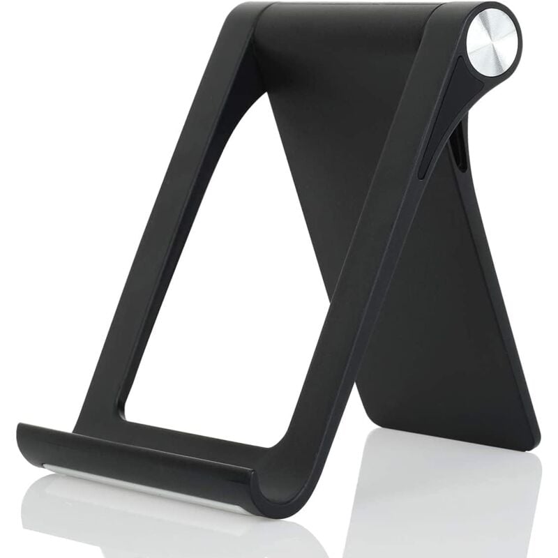 foto del prodotto sollbry supporto per telefono regolabile multi angolo per iphone 14 13 12 11 pro max xs xr 8 plus 6 7 samsung galaxy s22 smartphone android nero 