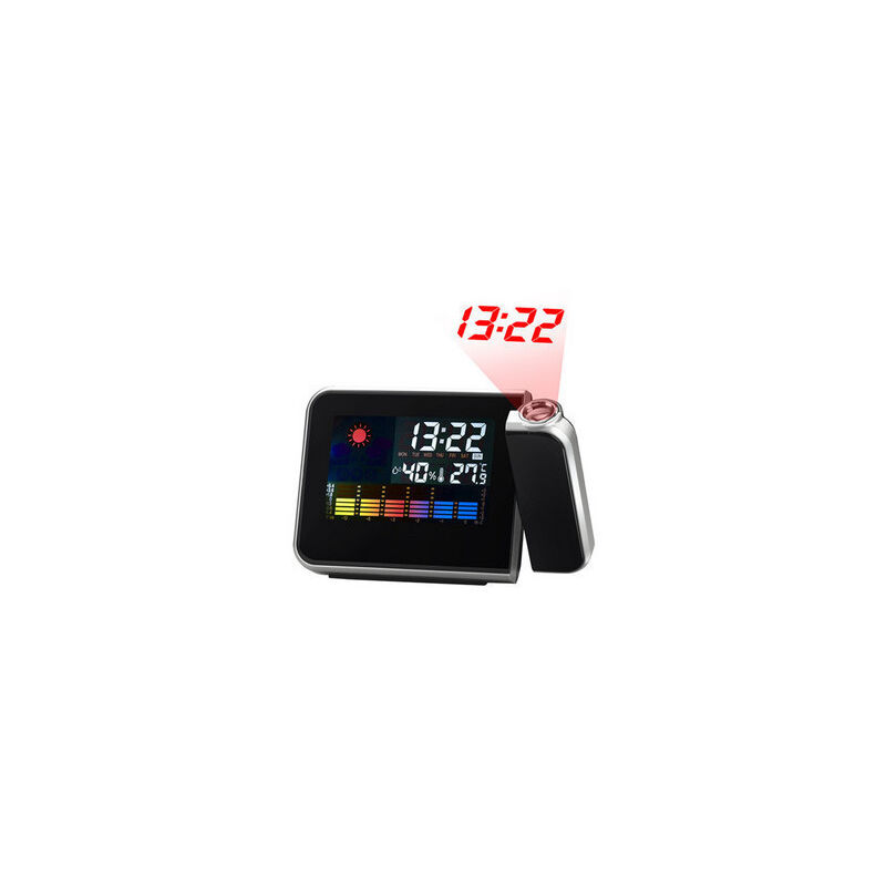 foto del prodotto sollbry sveglia con proiezione a soffitto, sveglia con proiettore, sveglia digitale, sveglia con proiezione, sveglia digitale a led con lcd,