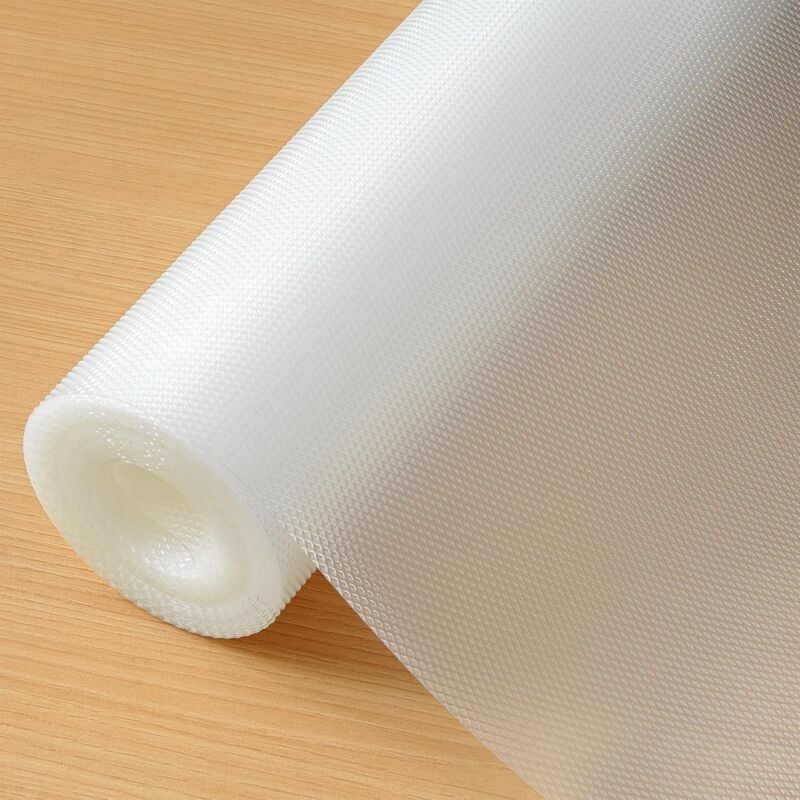 foto del prodotto sollbry tappetino antiscivolo per cassetti, 45 cm x 300 cm, antiscivolo, fai da te, per frigorifero, ripiano frigorifero, protezione in plastica