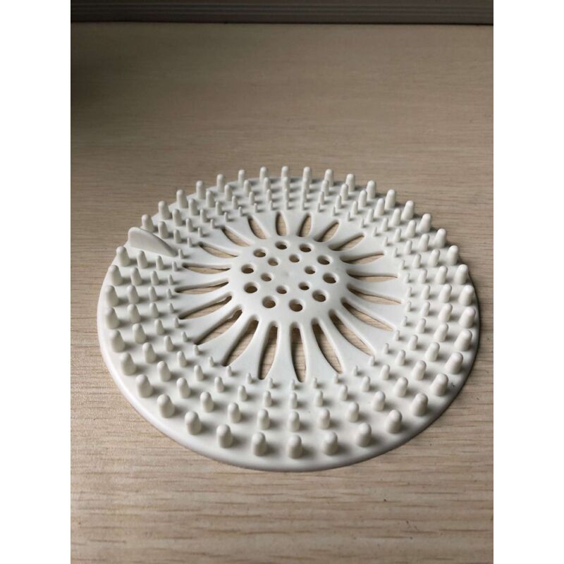 foto del prodotto sollbry tappetino per scarico del lavandino, copertura in silicone per scarico del pavimento, filtro anti intasamento per scarico del bagno e della