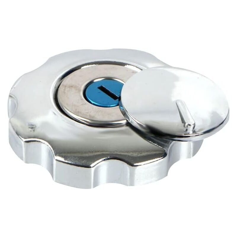 foto del prodotto sollbry tappo del carburante con chiave, kit universale per tappo del serbatoio in alluminio per moto con serratura e 2 chiavi, accessori di ricambio