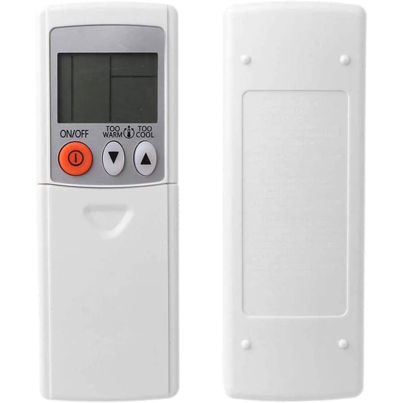 foto del prodotto sollbry telecomando per condizionatore d aria, telecomando sostitutivo, per telecomando mitsubishi kd06es, display lcd, nessuna programmazione o