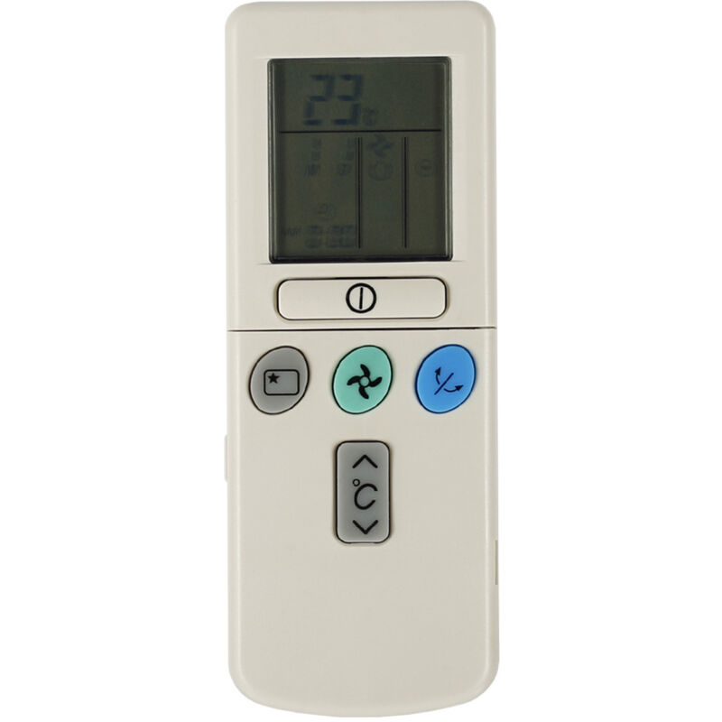 foto del prodotto sollbry telecomando per condizionatore d aria, telecomando universale di ricambio per condizionatore d aria di raffreddamento rar 2a1 rar 3u4