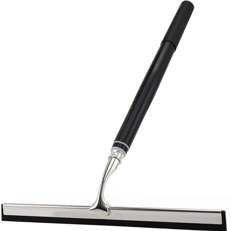 foto del prodotto sollbry tergivetro per doccia, tergivetro per bagno, tergivetro per doccia nero da 153 cm, tergivetro per vetri doccia, per doccia, bagno,