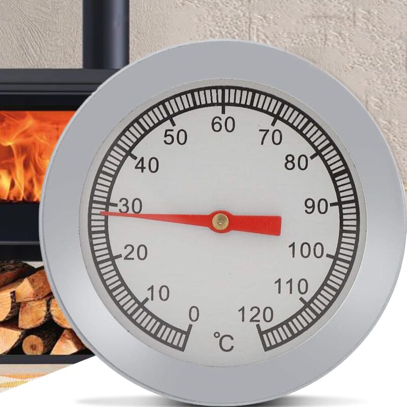 foto del prodotto sollbry termometro, 1 termometro per barbecue, termometro per pizza, indicatore di temperatura 120 per la cottura al barbecue