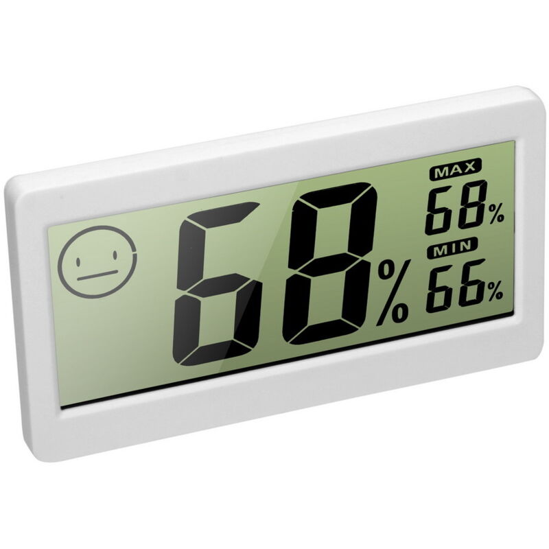 foto del prodotto sollbry termometro igrometro digitale, termometro igrometro elettronico per uso domestico con display lcd, rilevatore di temperatura e umidit ,