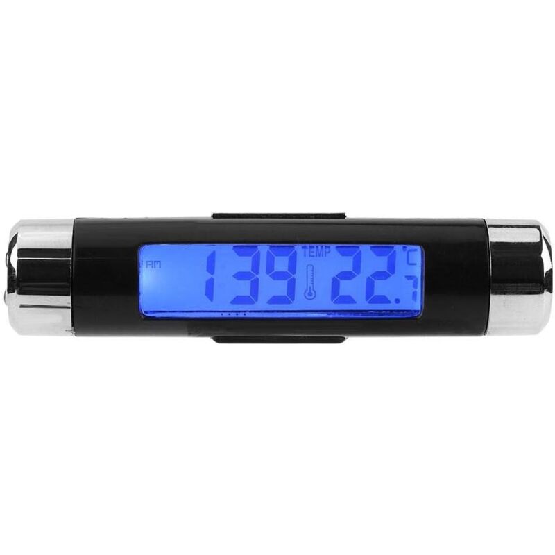 foto del prodotto sollbry termometro per auto, termometro per auto con display lcd, termometro elettronico multifunzionale per auto con display digitale
