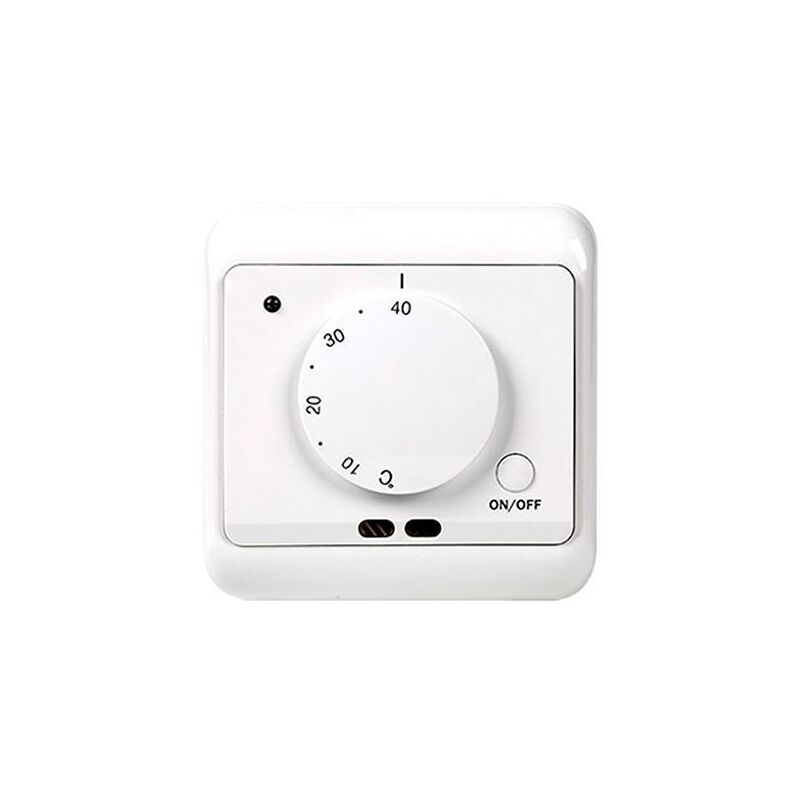 foto del prodotto sollbry termostato meccanico, regolatore di temperatura per apparecchiature di riscaldamento a pavimento elettrico, per edifici commerciali,