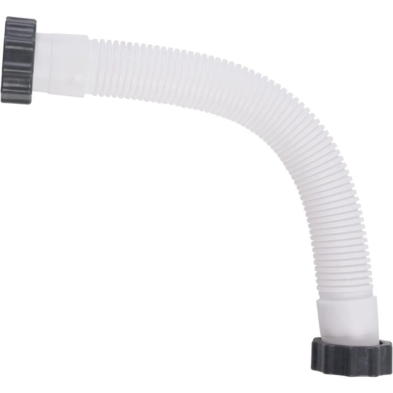 foto del prodotto sollbry tubo flessibile di ricambio per filtro piscina, tubo flessibile per pompa piscina, tubo flessibile di aspirazione, bianco, 16 