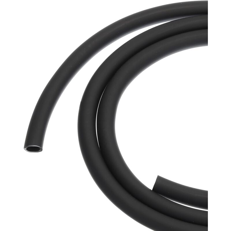 foto del prodotto sollbry tubo flessibile per carburante in gomma nera da 6 mm x 9 mm, lungo 1,8 metri, adatto per motoseghe, tosaerba, decespugliatori, soffiatori e