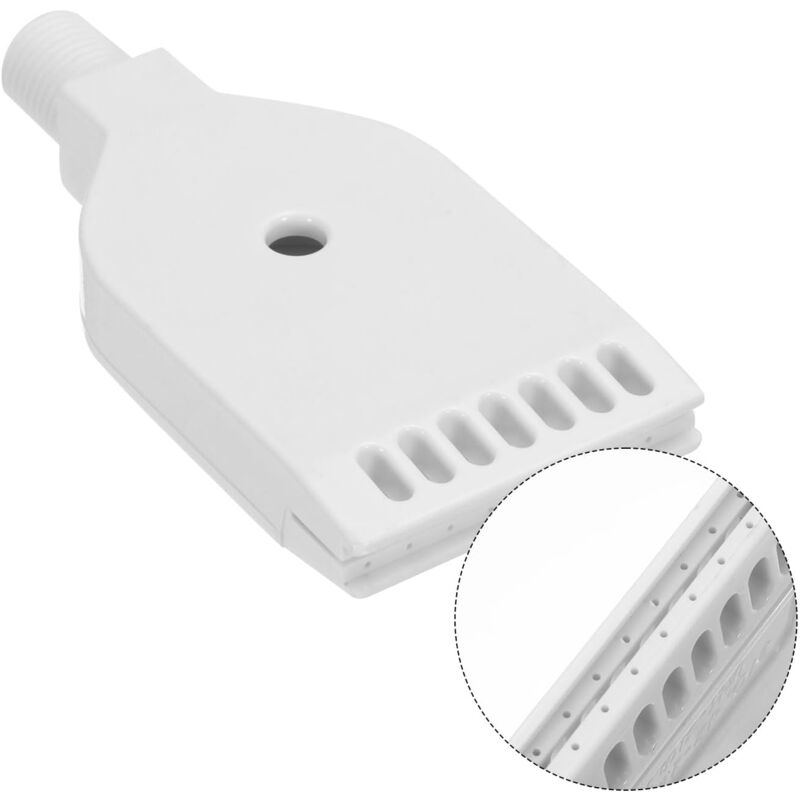 foto del prodotto sollbry ugello di soffiaggio maschio da 1 4 , ugello ad aria piatta, ugello con orifizio in abs per accessori per soffiatori montaggio a foro