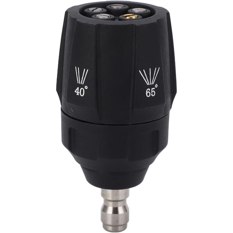 foto del prodotto sollbry ugello per idropulitrice 5 in 1, testa di spruzzo multirotazione regolabile a 360 gradi, attacco rapido da 1 4 di pollice per spruzzatura
