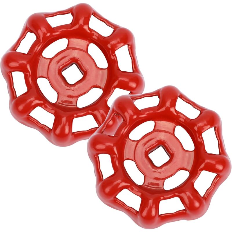 foto del prodotto sollbry valvole per tubi dell acqua in metallo da 6 x 6 mm valvola a sfera in ferro valvola a sfera rubinetto con maniglia rossa valvola di