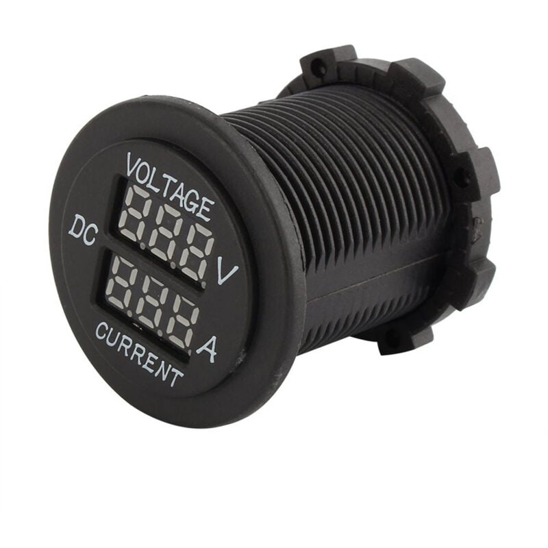 foto del prodotto sollbry voltmetro digitale amperometro alta precisione auto moto dc 12 24v doppio led voltmetro digitale amperometro voltmetro amperometro calibro