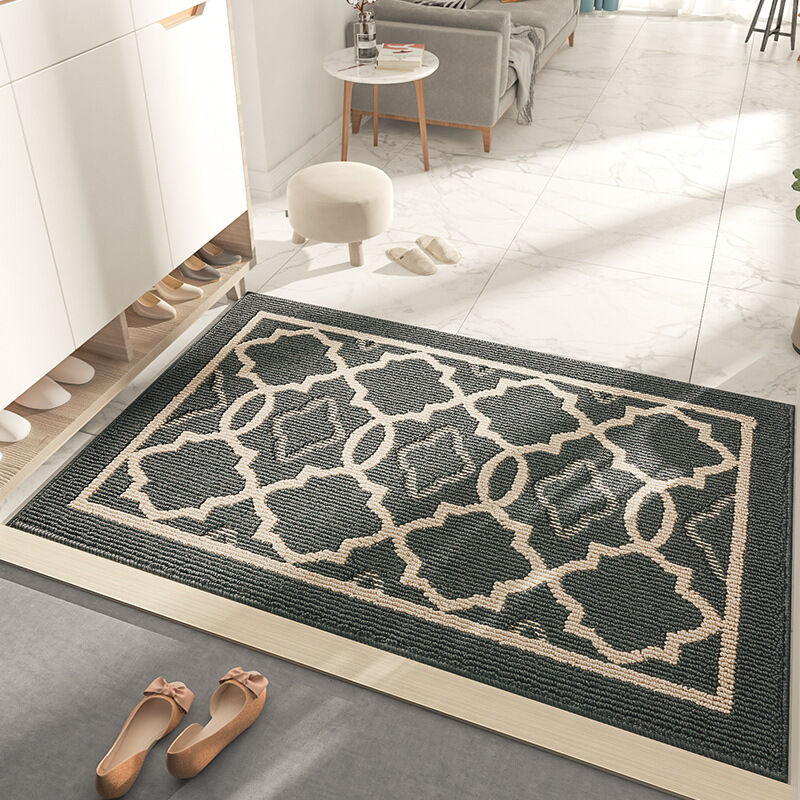 foto del prodotto sollbry zerbino antiscivolo, zerbino per interni ed esterni zerbino d ingresso assorbente e resistente, lavabile in lavatrice, antipolvere 60 x