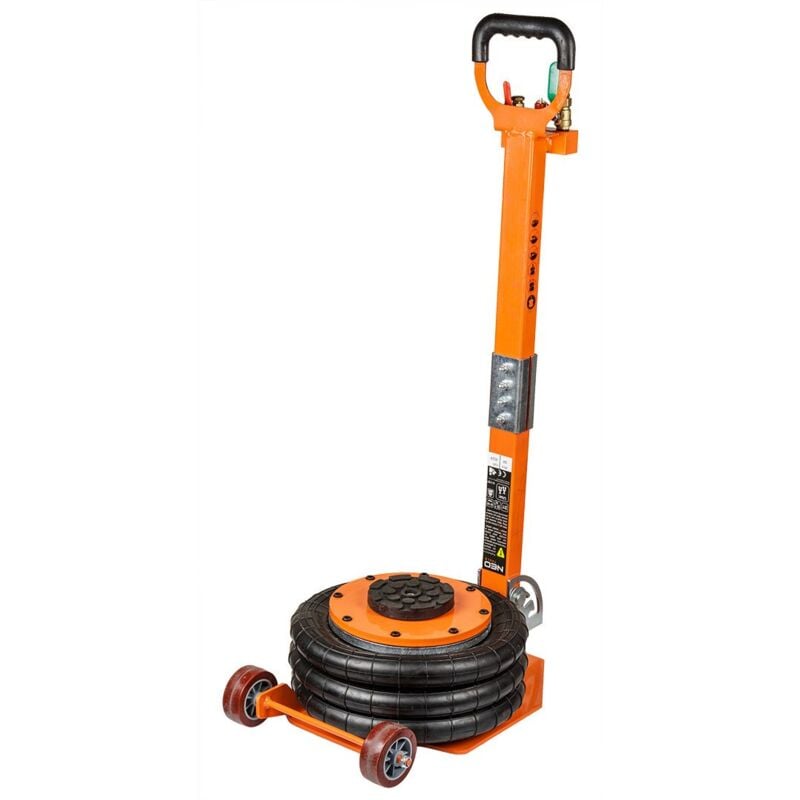 foto del prodotto sollevatore crick a 3 membrane pneumatico 3 ton martinetto ad aria neo tools 11 737