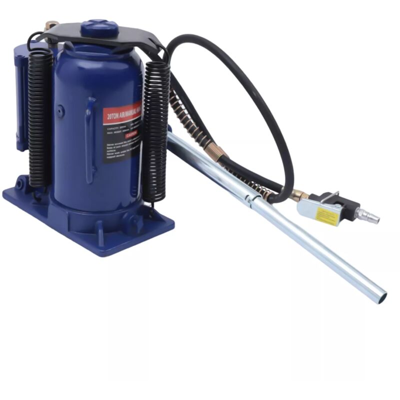 foto del prodotto sollevatore idraulico pneumatico per bottiglie da 20 tonnellate cric idraulico compatto da 20 t per auto, suv, con altezza di sollevamento 260 