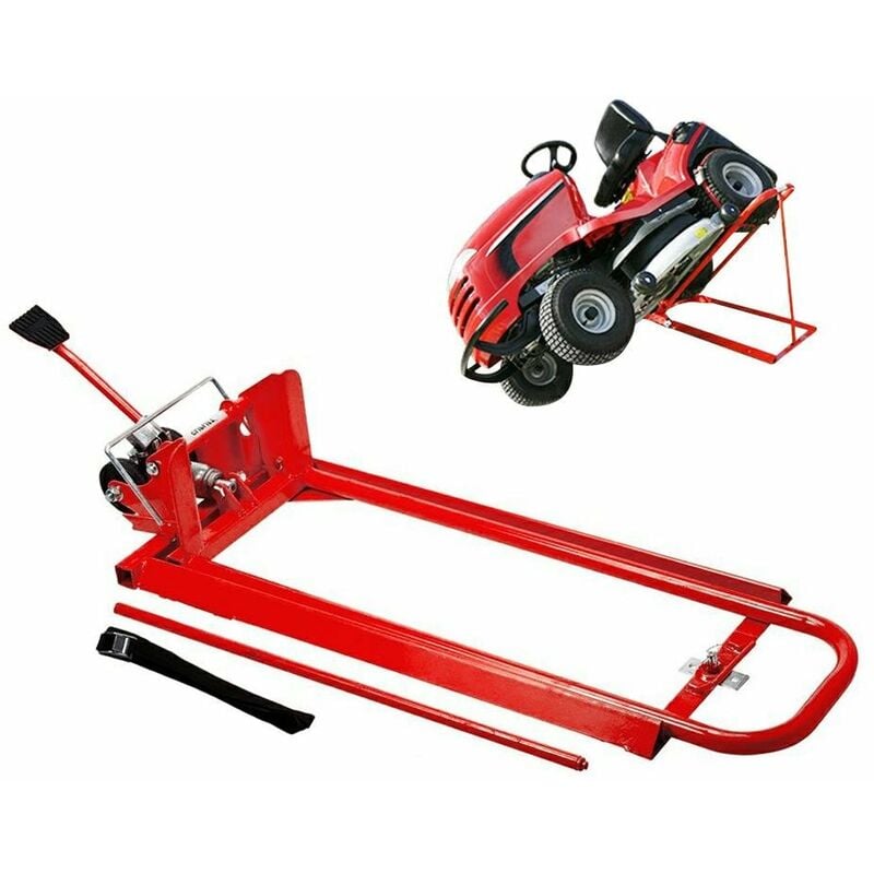 foto del prodotto sollevatore ponte idraulico per trattorini rasaerba da massimo 300 kg 550199