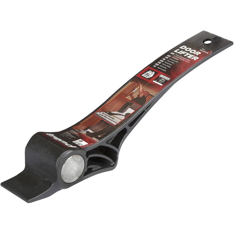 foto del prodotto sollevatore porte, ausilio per appendere porte a pedale, per falegnami e posa di moquette, sollevamento 38 mm, d lift a trend