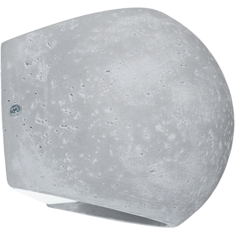 foto del prodotto sollux lampada da parete globe grigio 18x14x14cm