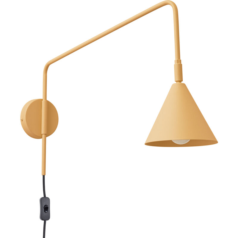 foto del prodotto sollux lampada da parete nox oro nero 14x30x61cm