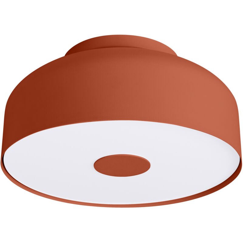 foto del prodotto sollux lampada da soffitto omiq ocra rossa 30x15x30cm