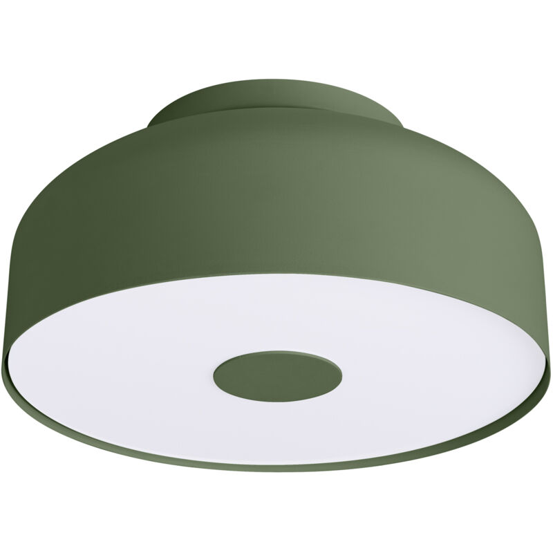 foto del prodotto sollux lampada da soffitto omiq verde oliva 30x15x30cm
