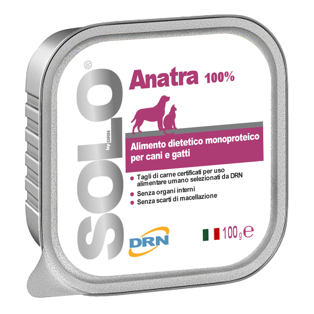 foto del prodotto solo anatra 100 gr