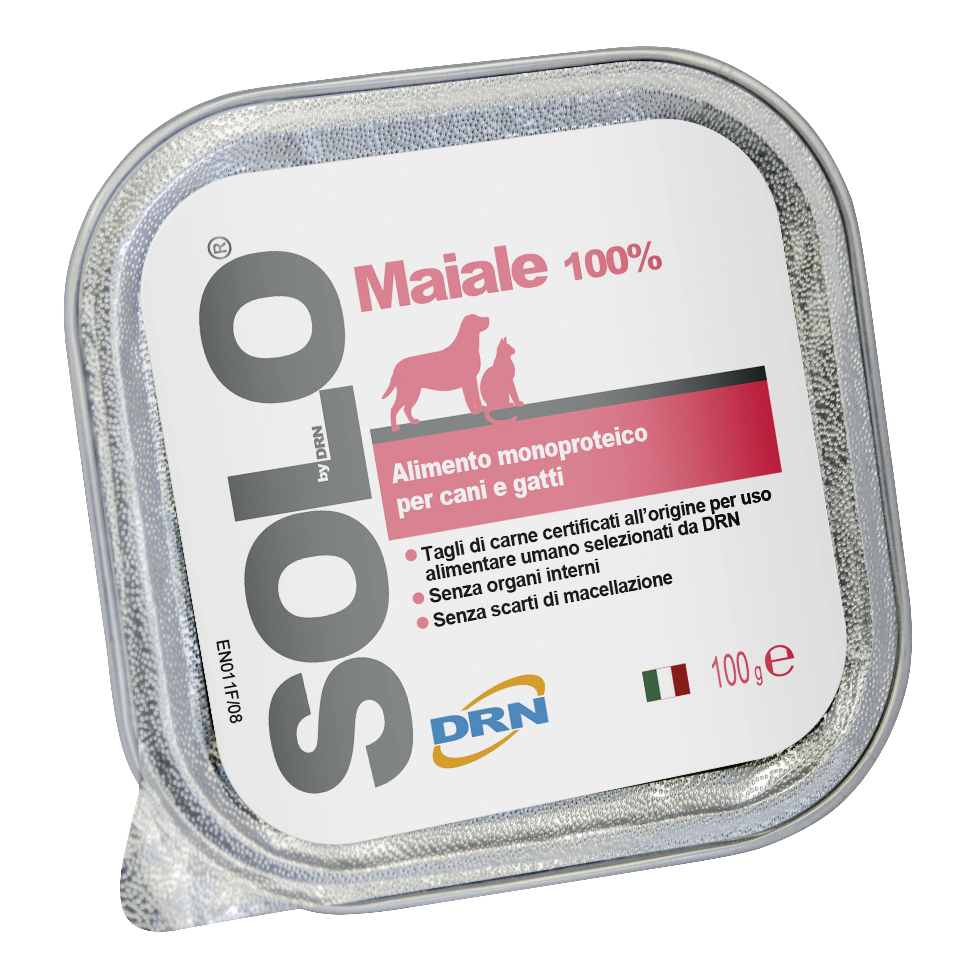 foto del prodotto solo maiale 100 gr