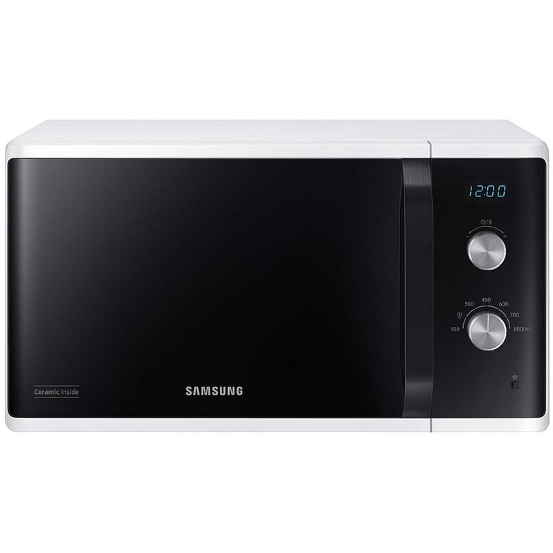 foto del prodotto solo microonde 23l 800w bianco ms23k3614aw samsung