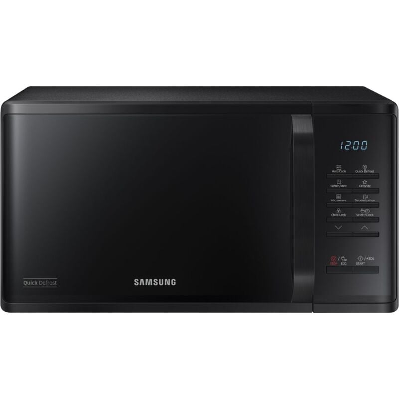 foto del prodotto solo microonde 23l 800w nero ms23k3513ak samsung