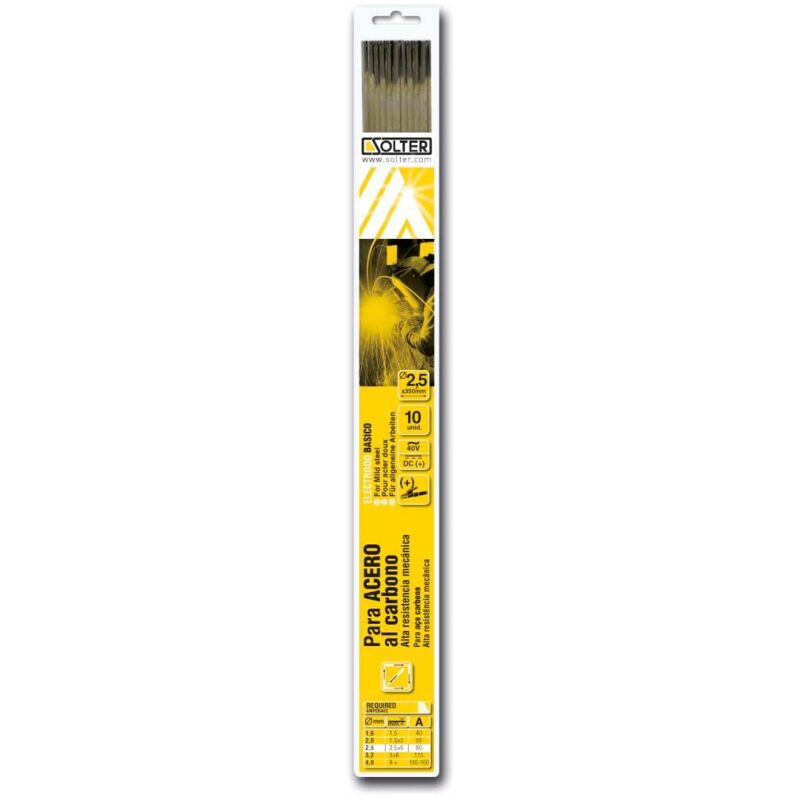 foto del prodotto solter 5973 elettrodo e7018 di base 2,5 x 350 mm, 10 unit 