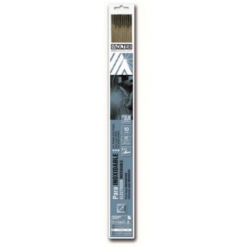 foto del prodotto solter elettrodi e316l 2 mm acciaio inossidabile 10 unit 