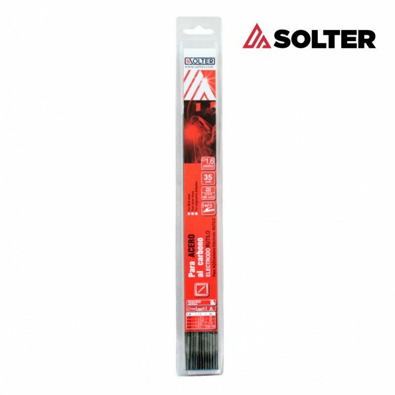 foto del prodotto solter elettrodo rutile per acciaio al carbonio 3,2 mm blister 20 unit 