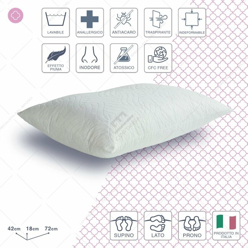 foto del prodotto soluko cuscino guanciale fiocco soffy roll h 15