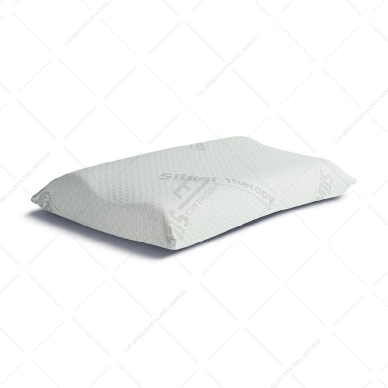 foto del prodotto soluko cuscino guanciale memory cervical silver