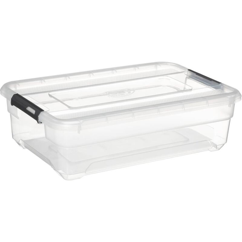 foto del prodotto soluzioni scatola di plastica trasparente 26,5l 5five