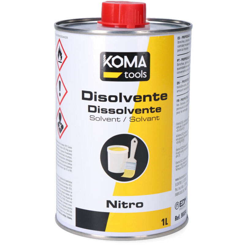 foto del prodotto solvente koma tools nitro 1 l