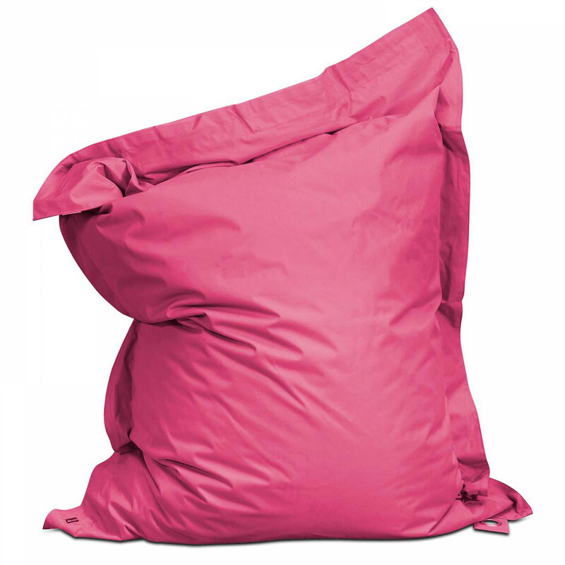 foto del prodotto solys pouf da giardino in poliestere rosa 180 x 145 cm