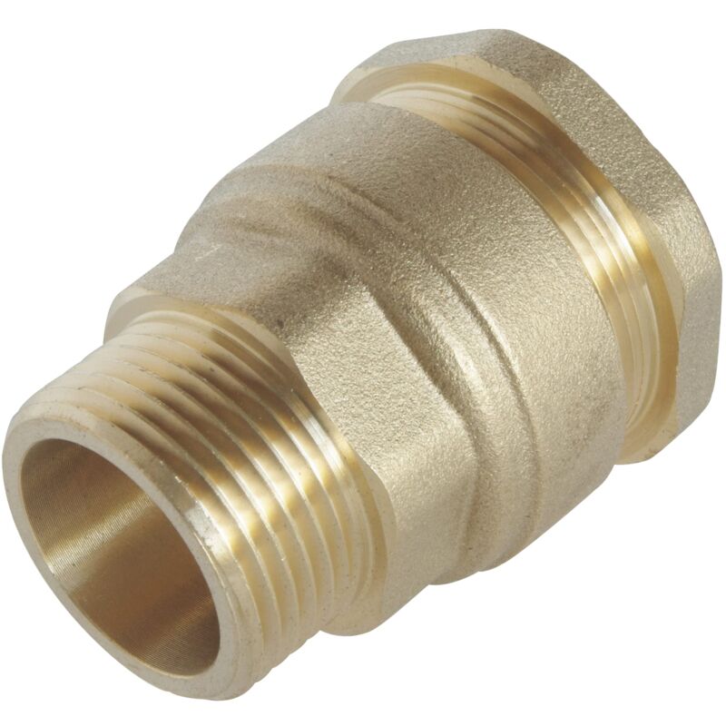 foto del prodotto somatherm for you connessione in ottone maschile destra per pe d25 tube m26 34 tecnologia singola edge che garantisce il giusto montaggio