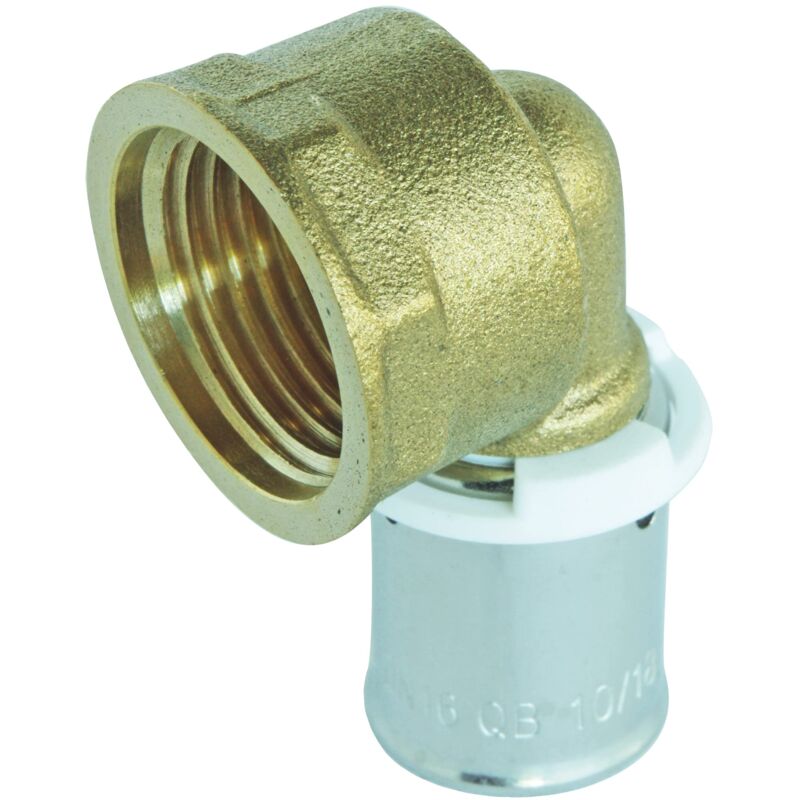 foto del prodotto somatherm for you gomito pex piegatura del tubo 16 femmina 15 21 1 2 per collegare un diametro 16 tubo per