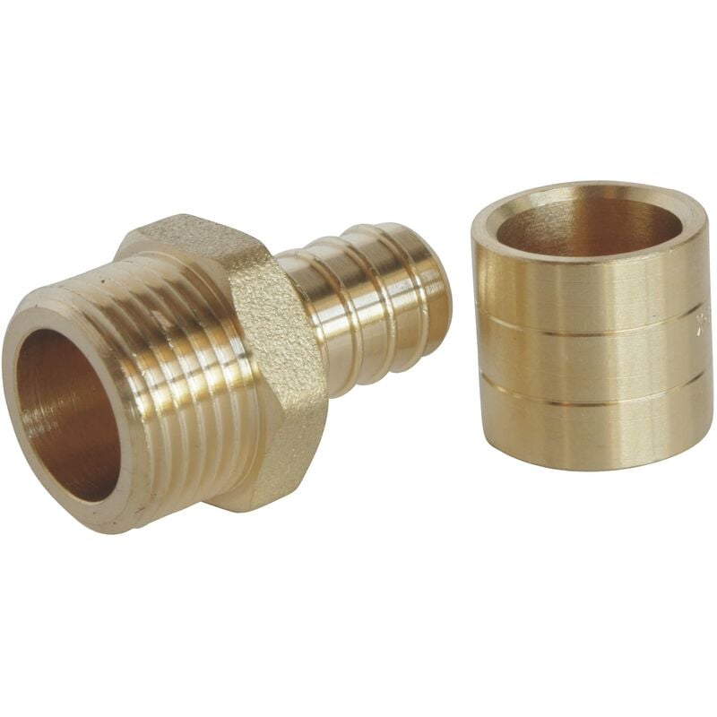 foto del prodotto somatherm for you in raccordo per lo scorrimento del tubo per 20 maschio 20 27 3 4 per collegare un diametro 20 tubo per