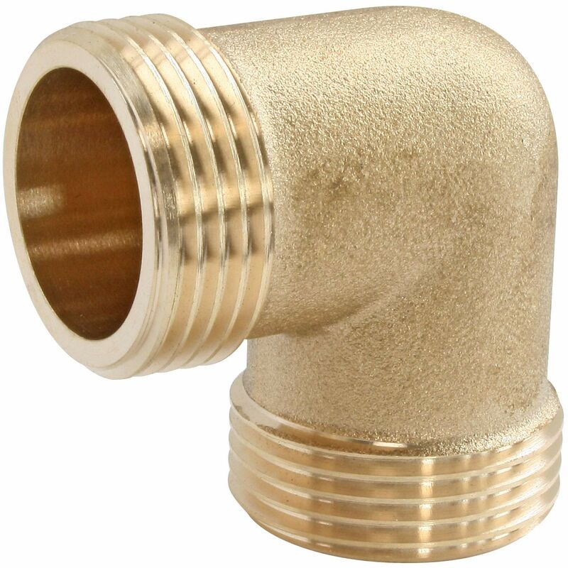 foto del prodotto somatherm for you ottone 90 gomito male doppia 26 34