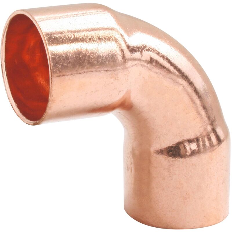 foto del prodotto somatherm for you saldatura di rame di collegamento 90 curva di doppio femminile 28 gran raggio soddisfa nf