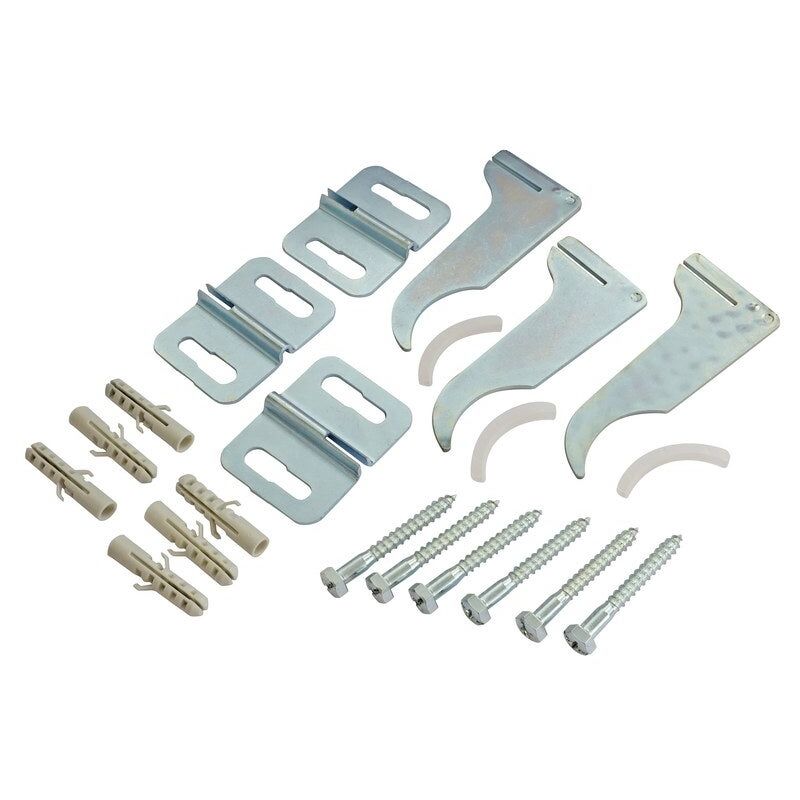 foto del prodotto somatherm for you - set di 3 fissaggi per radiatore in alluminio